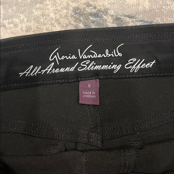 Gloria Vanderbilt Black Jeggings - Picture 3 of 5